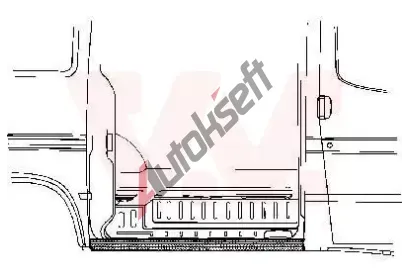 VAN WEZEL Bon stna VAW 1895110, 1895110