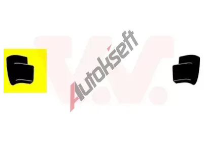 VAN WEZEL Nárazník VAW 1895533, 1895533  VAN WEZEL Nárazník VAW 1895533, 1895533