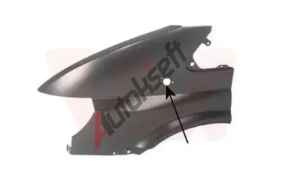 VAN WEZEL L pedn blatnk s otvorem pro blika VAW 1898657, 1898657