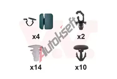 VAN WEZEL Montážní sada - víko motoru VAW 1906797, 1906797 VAN WEZEL Montážní sada - víko motoru VAW 1906797, 1906797