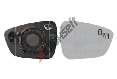 VAN WEZEL Sklo do vnjho zrctka * HAGUS * VAW 1908836, 1908836