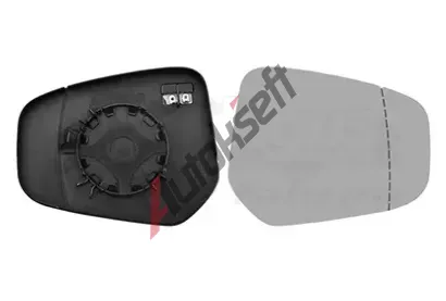 VAN WEZEL Sklo do vn�j��ho zrc�tka HAGUS VAW 1925838, 1925838