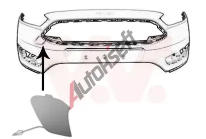 VAN WEZEL Klapka vlečného háku VAW 1947587, 1947587  VAN WEZEL Klapka vlečného háku VAW 1947587, 1947587