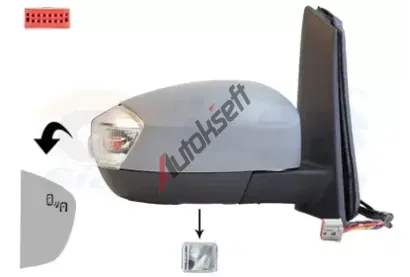 VAN WEZEL Vnější zpětné zrcátko * HAGUS * VAW 1968828, 1968828 VAN WEZEL Vnější zpětné zrcátko * HAGUS * VAW 1968828, 1968828