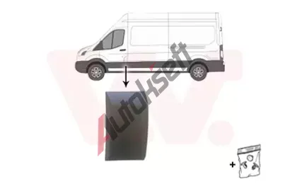 VAN WEZEL Ozdobn� / ochrann� li�ta bo�n� st�ny VAW 1991405, 1991405