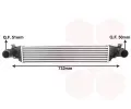 Chladi vzduchu intercooler VAN WEZEL ‐ VAW 21014700