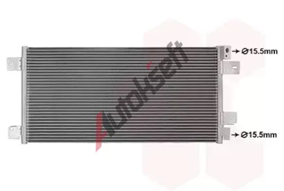 VAN WEZEL Kondenzátor klimatizace VAW 21015703, 21015703 VAN WEZEL Kondenzátor klimatizace VAW 21015703, 21015703