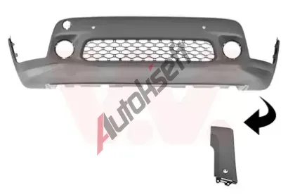 VAN WEZEL Nárazník VAW 2129572, 2129572 VAN WEZEL Nárazník VAW 2129572, 2129572