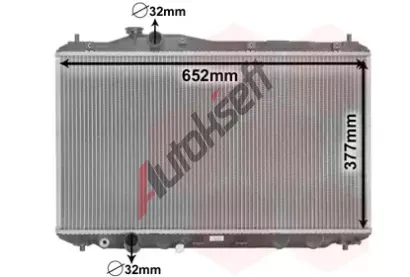 VAN WEZEL Chladi vody VAW 25002701, 25002701