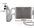 Vmnk tepla vnitnho vytpn VAN WEZEL ‐ VAW 25006304