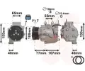 VAN WEZEL Kompresor - klimatizace ‐ VAW 2500K232