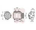 Kompresor klimatizace VAN WEZEL ‐ VAW 2500K237