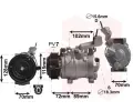 Kompresor klimatizace VAN WEZEL ‐ VAW 2500K270 Kompresor klimatizace VAN WEZEL ‐ VAW 2500K270