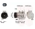 Kompresor klimatizace VAN WEZEL ‐ VAW 2500K700