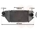 Chladi vzduchu intercooler VAN WEZEL ‐ VAW 25014701