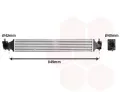 Chladi� vzduchu intercooler&nbsp;VAN WEZEL&nbsp;&dash;&nbsp;VAW 25014706