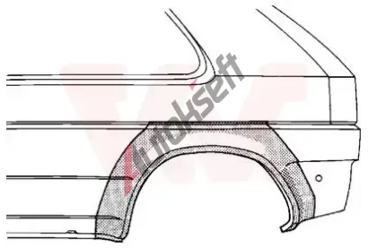 VAN WEZEL Bon stna VAW 2523146, 2523146