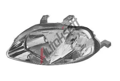 VAN WEZEL Hlavní světlomet VAW 2547961, 2547961 VAN WEZEL Hlavní světlomet VAW 2547961, 2547961