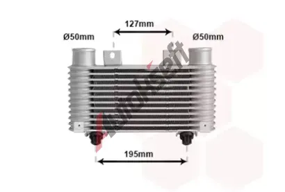 VAN WEZEL Chladi vzduchu intercooler VAW 27004239, 27004239