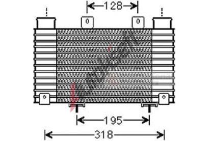 VAN WEZEL Chladi vzduchu intercooler VAW 27004250, 27004250