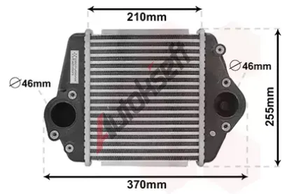 VAN WEZEL Chladi vzduchu intercooler VAW 27004275, 27004275