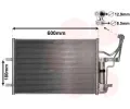 Kondenztor klimatizace VAN WEZEL ‐ VAW 27005184
