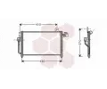 Kondenztor klimatizace VAN WEZEL ‐ VAW 27005195