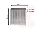 Vparnk klimatizace VAN WEZEL ‐ VAW 2700V216