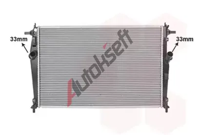 VAN WEZEL Chladi vody VAW 27012716, 27012716