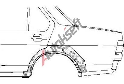 VAN WEZEL Boční stěna VAW 2728147, 2728147 VAN WEZEL Boční stěna VAW 2728147, 2728147