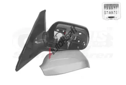 VAN WEZEL Vnější zpětné zrcátko VAW 2734817, 2734817 VAN WEZEL Vnější zpětné zrcátko VAW 2734817, 2734817