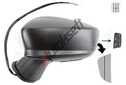 VAN WEZEL Vnější zpětné zrcátko * HAGUS * VAW 2744805, 2744805 VAN WEZEL Vnější zpětné zrcátko * HAGUS * VAW 2744805, 2744805