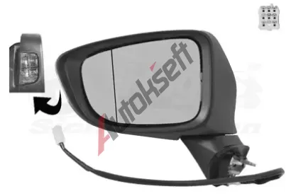 VAN WEZEL Vnější zpětné zrcátko * HAGUS * VAW 2766817, 2766817  VAN WEZEL Vnější zpětné zrcátko * HAGUS * VAW 2766817, 2766817