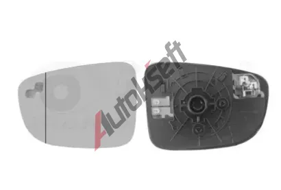 VAN WEZEL Sklo do vnějšího zrcátka HAGUS VAW 2766837, 2766837  VAN WEZEL Sklo do vnějšího zrcátka HAGUS VAW 2766837, 2766837