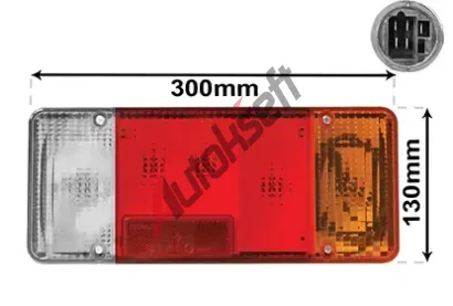 VAN WEZEL Zadn svtlo VAW 2810926, 2810926