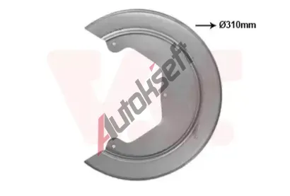 VAN WEZEL Ochrann� plech proti ne�istot�m brzdov�ho kotou�e VAW 2815374, 2815374