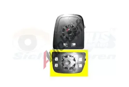 VAN WEZEL Sklo do zrctka - vnj zrctko VAW 2815836, 2815836