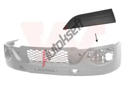 VAN WEZEL Ozdobn / ochrann lita nraznku VAW 2817581, 2817581