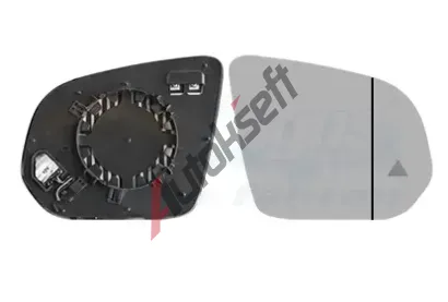 VAN WEZEL Sklo do vnjho zrctka * HAGUS * VAW 2957836, 2957836