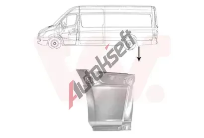 VAN WEZEL Boční stěna VAW 2973143, 2973143 VAN WEZEL Boční stěna VAW 2973143, 2973143