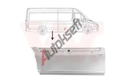 VAN WEZEL Boční stěna VAW 2982142, 2982142 VAN WEZEL Boční stěna VAW 2982142, 2982142