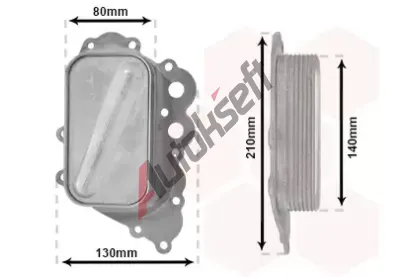 VAN WEZEL Chladič oleje VAW 30003713, 30003713 VAN WEZEL Chladič oleje VAW 30003713, 30003713