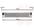 Chladi vzduchu intercooler VAN WEZEL ‐ VAW 30004370