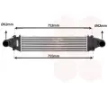 Chladi vzduchu intercooler VAN WEZEL ‐ VAW 30004525