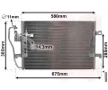 Kondenztor klimatizace VAN WEZEL ‐ VAW 30005289