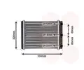 Vmnk tepla vnitnho vytpn VAN WEZEL ‐ VAW 30006107