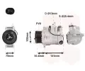 VAN WEZEL Kompresor - klimatizace ‐ VAW 3000K431