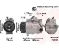 VAN WEZEL Kompresor klimatizace ‐ VAW 3000K568