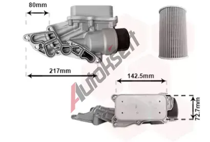 VAN WEZEL Chladi oleje VAW 30013688, 30013688