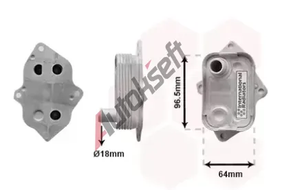 VAN WEZEL Chladi oleje VAW 30013708, 30013708